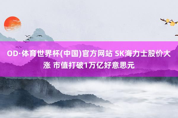 OD·体育世界杯(中国)官方网站 SK海力士股价大涨 市值打破1万亿好意思元