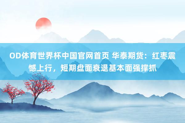 OD体育世界杯中国官网首页 华泰期货：红枣震憾上行，短期盘面衰退基本面强撑抓